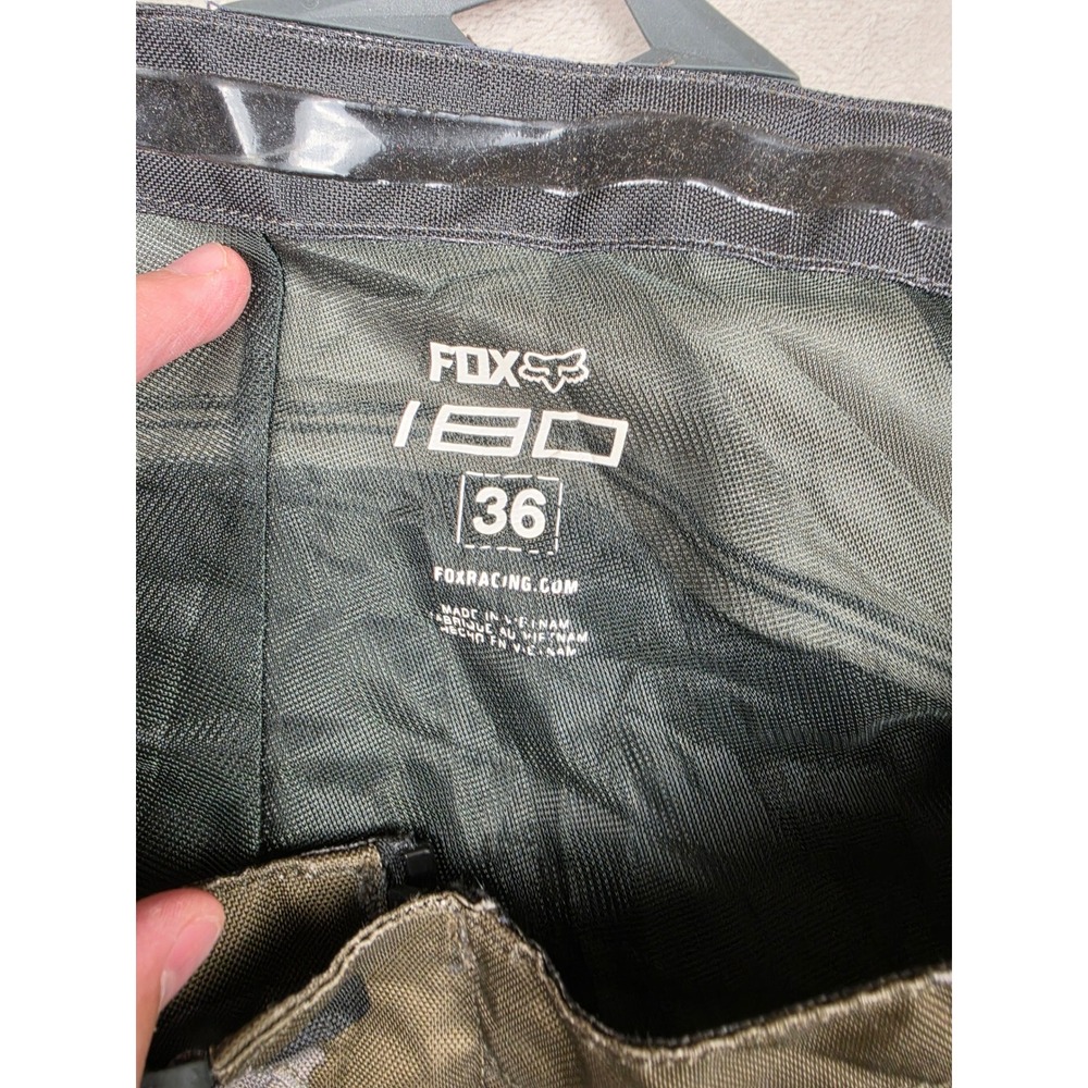 Fox Racing 180 Motocross Pants Mens 36 Camo Przm Dirt Bike 24237 Moto - Picture 5 of 12